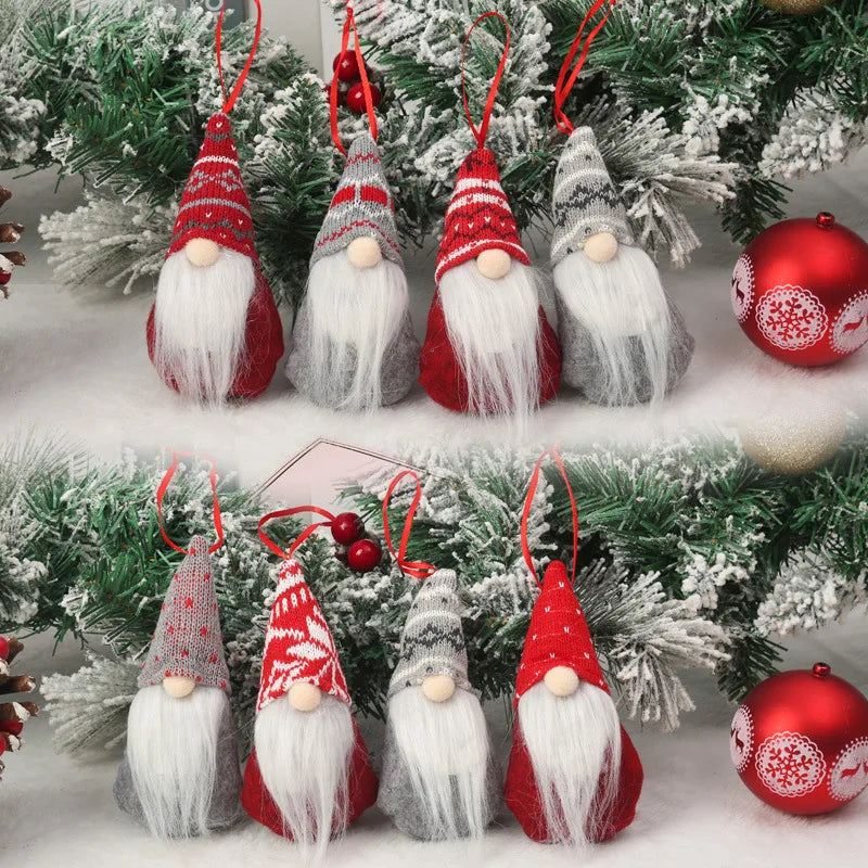 Navidad 2025 New Year 2024 Gifts Christmas Santa Faceless Gnomes Dolls Christmas Decorations for Home Xmas Tree Decor Ornaments